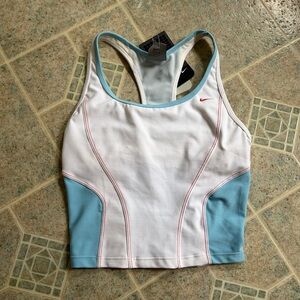 SOLD ON DEPOP - NIKE NWT Vintage Athletic Cropped Tank Top